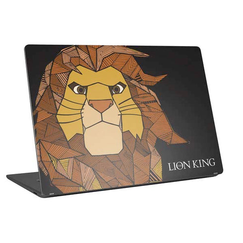 Disney The Lion King Mosaic Simba Art Universal Laptop 16in (13 x 9.4in) Skin